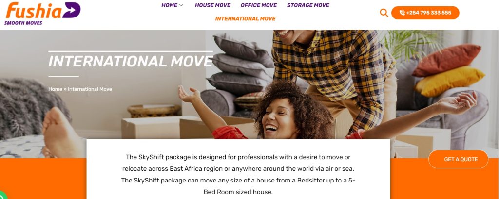 INTERNATIONAL MOVERS IN KENYA