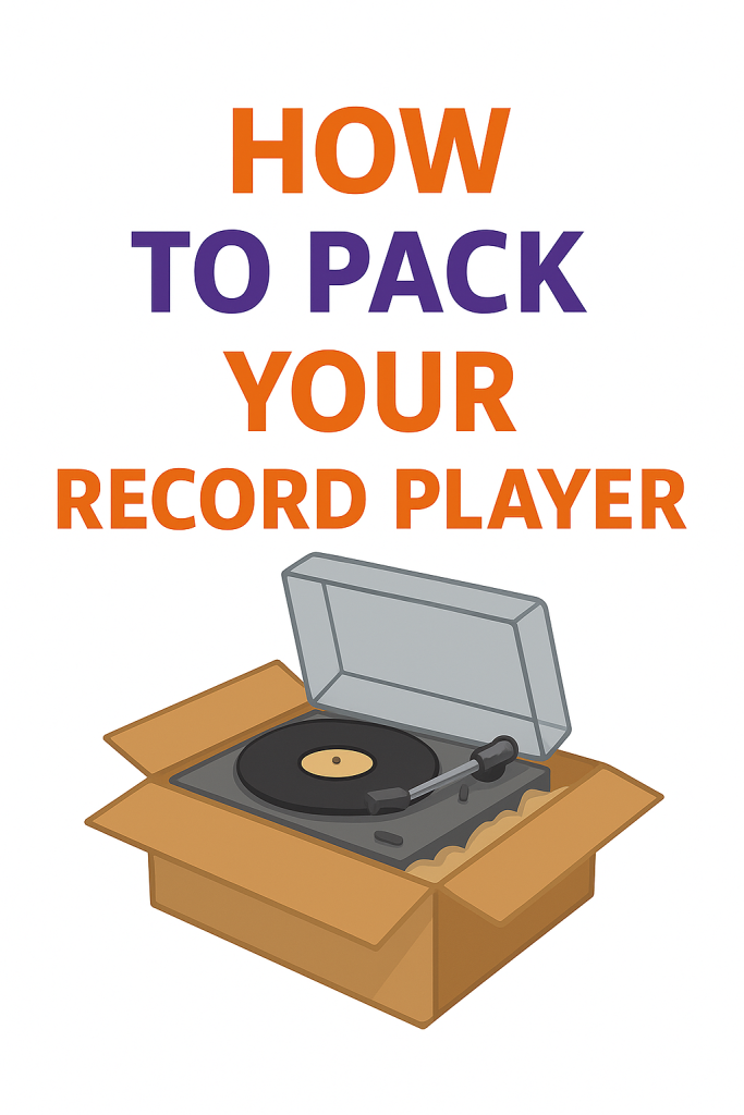 Pack Your Record Player like a pro